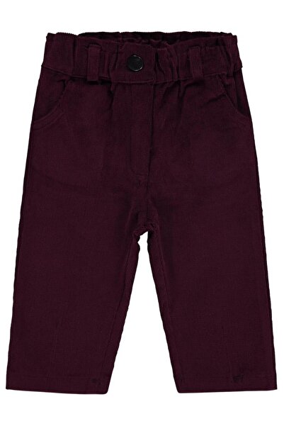 Civil Baby Basic 6-18 Ay Pantolon - Lila 6-9 Ay