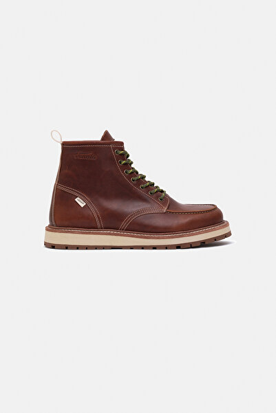 Vaneda 1401 Lifestyle V-Town Pull Up Kadın Bot Kızıl Taba