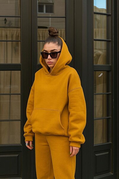 E-ROMA سترة بغطاء للرأس للجنسين