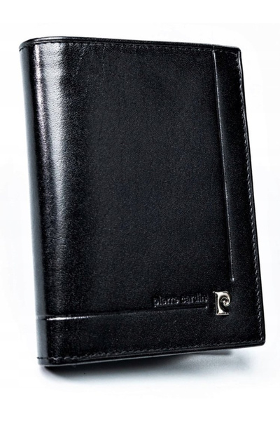 Other Un portofel vertical și elegant pentru bărbați, fabricat din piele natu...