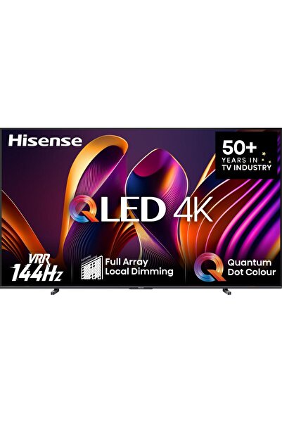 Hisense 75 Inch Smart TV, QLED, 4K Ultra HD, Dolby, VIDAA Smart OS, 144HZ, Game Mode, AI Picture