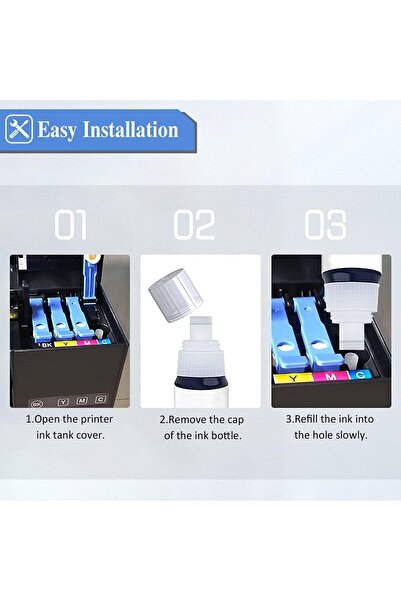 Generic Printer Ink 103 for EPSON Combo Set 4-Pack Black Cyan Magenta Yellow