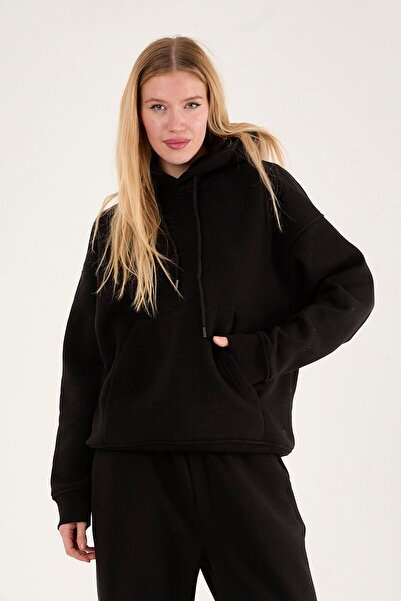 Rocqerx Q-4008 με κουκούλα Τρεις ιμάντες Σ επένδυση fleece ιδρώτας