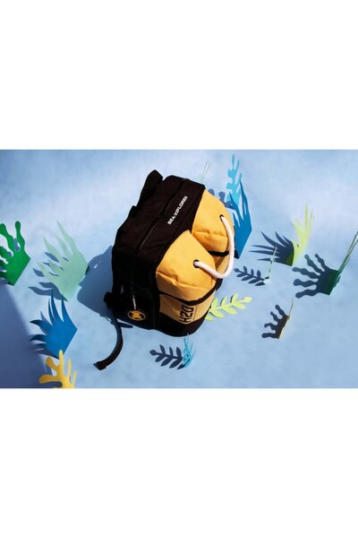 Suck UK Scuba Kids Backpack, Suck UK, polyester, black/yellow, 8L