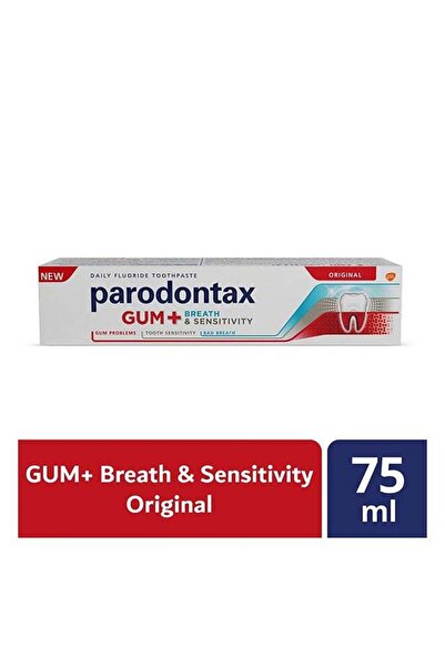 Parodontax علكة ت/معجون أسنان لتنقية الفم والحساسية 75 مل