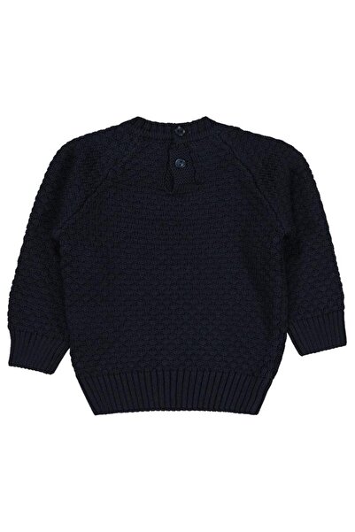 Civil Baby Wılme Knitted 6-18 Months Sweater - Navy Blue 6-9 Months