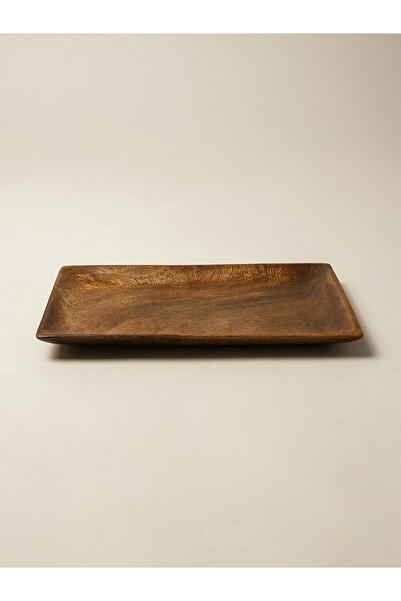 Minihol Sval Akasya Sunum Tabağı (31 x 21 cm)