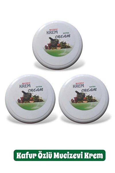 CİTY ZONE Kafur Özlü Mucizevi Extra Krem 200 ML X 3 Adet