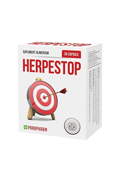 Parapharm Supliment alimentar Herpes Stop, Parapharm, 30 capsule