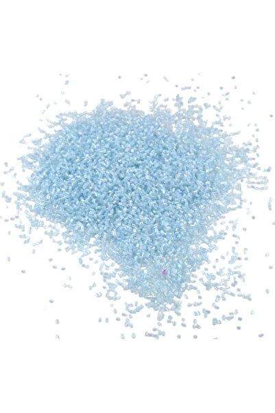 Serhat Aksesuar ve El İşçilik خرز مقطوع أزرق فاتح 2×1.5 مم (100 جرام 4000 قطعة)