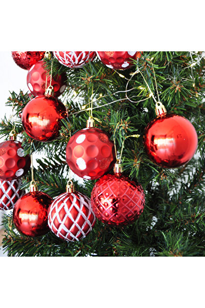 EXİZTİCARET Christmas Tree Decoration Set 24 Pieces Model2