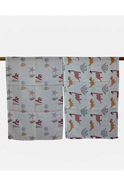 Mimiko غطاء موسلين بطبقتين 100% قطن عضوي فائق النعومة وقابل للتنفس للأطفال وا...