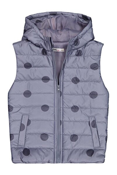 Civil Girls Score Printed 6-9 Years Old Vest - Gray 8-9 Years Old