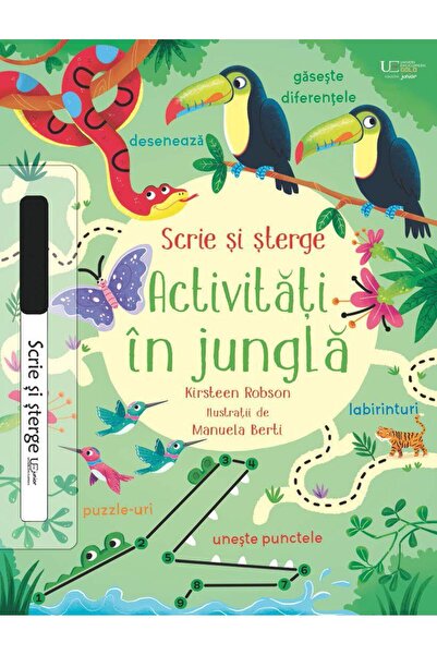 Editura Univers Enciclopedic Junior Activitati in jungla (Usborne), Usborne B...