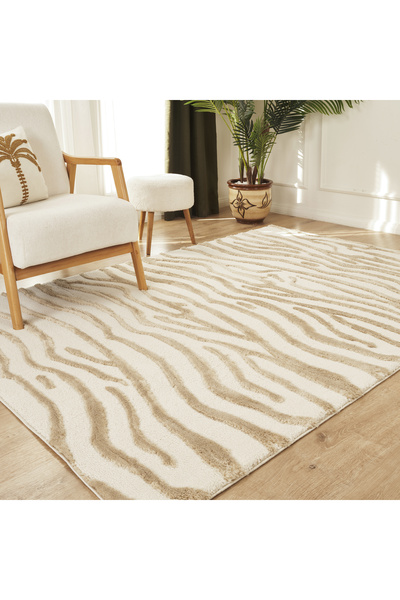 Kaşmir Halı 7/24 Plushy Meknes Bej 120x180 cm