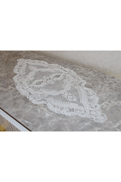 HUZUR ÇEYİZ Petek 3-Piece Coffee Table Set