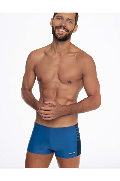 Henderson Men's Classic Swimming Trunks Briefs Shorts Slim Fit Side Graphic Beach Pool | Zither