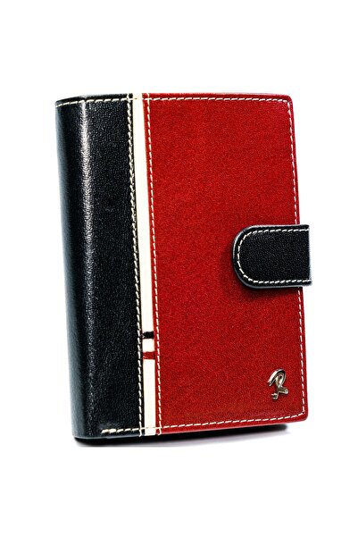 Other Vertical, two-tone men's wallet made of genuine leather - Rovicky