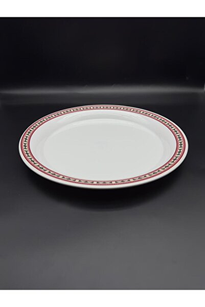 LANDREEN Luxury melamine rice serving plate, crack and break resistant, microwave and dishwasher safe, 30cm plate