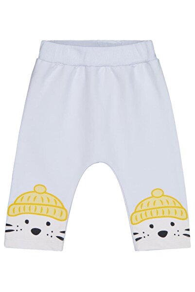 Civil Baby Fok Balığı Baskılı 6-18 Ay Tek Alt Bebe - Mavi