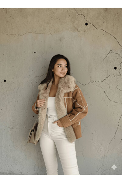 cemo YAKASI KÜRKLÜ CEKET