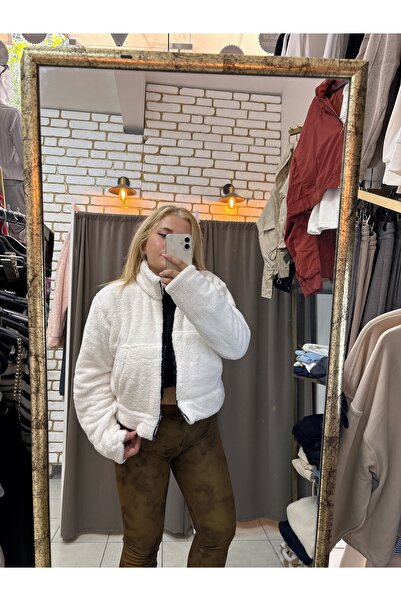 TUBA TOPTAŞ Kuzu Crop Jacket