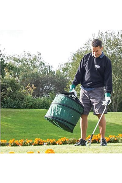 Raco Waste Picker Multi-Purpose Easy Reaching Grabber Reacher Tool (Silver/Black)