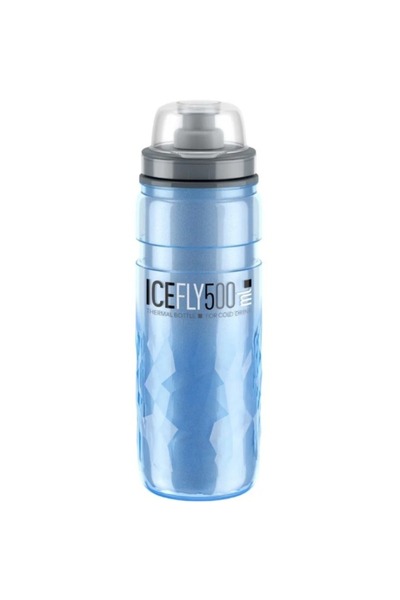 Elite Ice Fly 500ml Heat Resistant Bicycle Water Bottle Blue Color Thermal Flask (0160801)