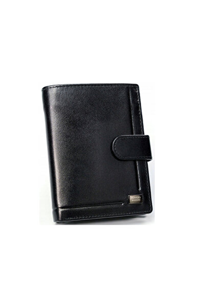 Other Large leather men's wallet with snap closure - Rovicky