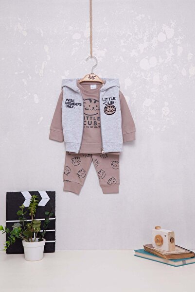 JNF kids Baby Boy & Child Comfortable Vest Set 3-Piece Set