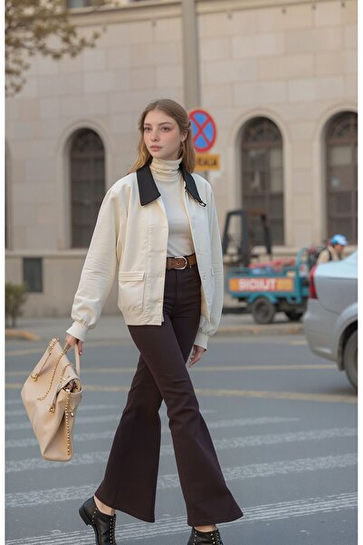 Paragon Acıkahve Flared Zmodel Orj Jean Pants