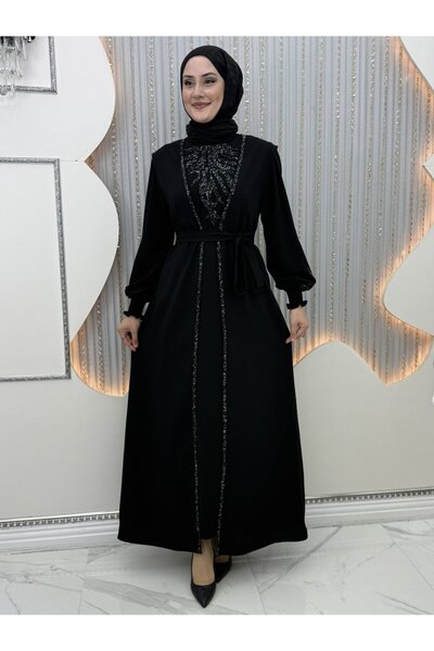 HASPASHA Sebil yelekli taşlı 2li takım