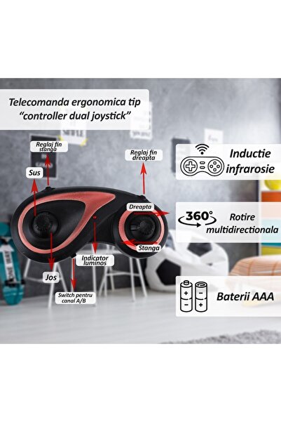NEXTLY Gravity Defying Remote Control Car - Climbs Walls & Ceilings, 360° Rotation, USB Charging