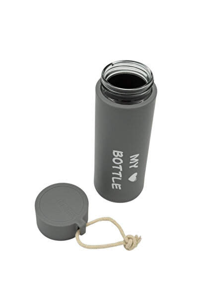 B&D Water Bottle with stap , Grey Color