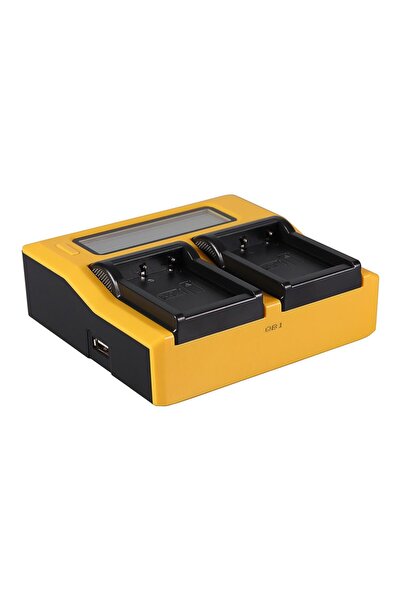 Patona Încărcător USB LCD dual compatibil cu Panasonic BLF19 Lumix DMCGH3 DMC...