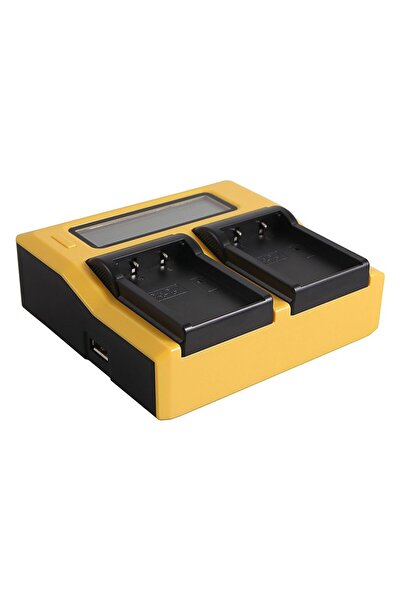 Patona Încărcător USB cu LCD dublu pentru Fujifilm GFX50R GFX50S NP-T125