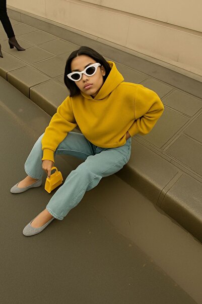 BENROMA Hanorac unisex, fără imprimeu, cu glugă