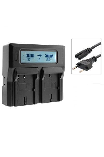 DSTE Двойно зарядно за LCD екрани NP-W126 замества Fujifilm