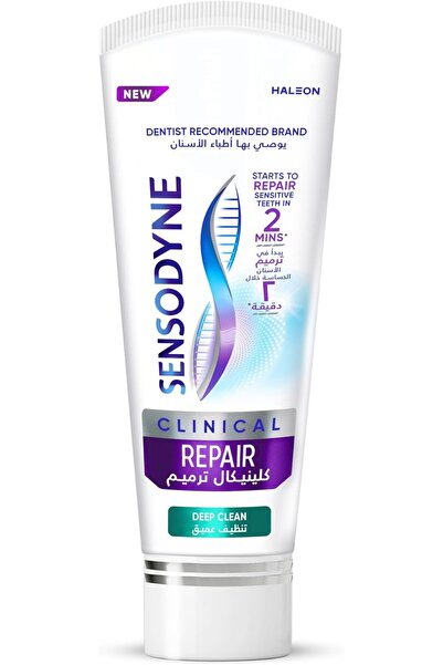 Sensodyne معجون أسنان إصلاح سريري تنظيف عميق 75 مل