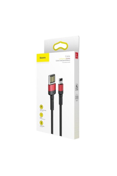 Baseus Lightning Data Cable, 480 Mbps, 2.4 A, 1 m, CALKLF-G91