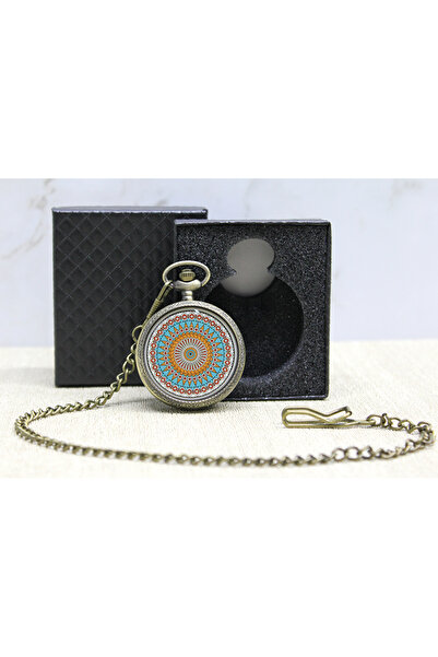 RiverWorld River World Special Boxed Design of the Watch with a Chain Mandala Pattern