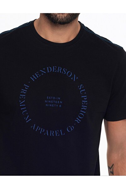 Henderson Men's Short Pajama Set T-Shirt & Shorts Classic Design 100% Cotton Breathable Comfortable | Earth