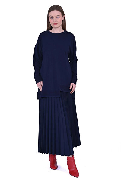 Invee Туніка з застібкою LACİVERT 6840