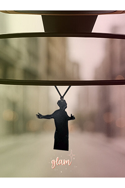 GLAM DEKORASYON Araba Dikiz Aynası Aksesuar Araç İçi Süsü Dekor, Futbol Efsan...