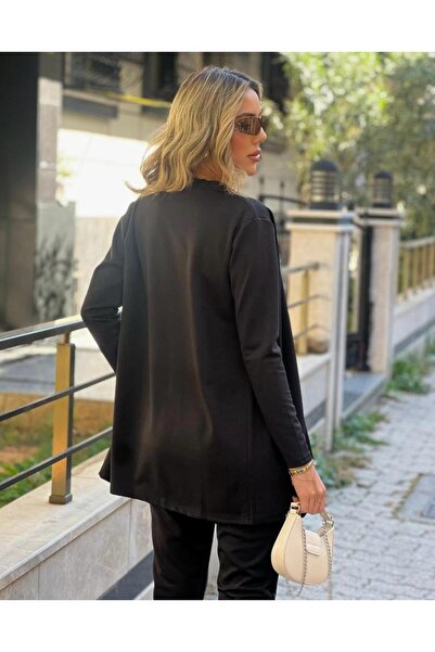 Valeria Butik Women's Long Sleeve Crepe Triple Set