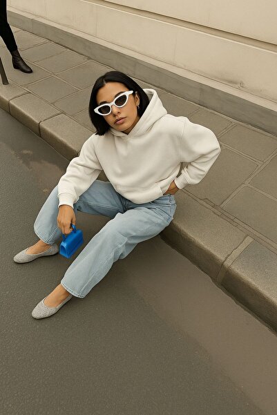 BENROMA سترة رياضية بدون طباعة للجنسين مع غطاء للرأس