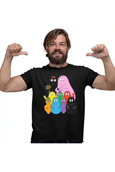 OEM Tricou Barbati Barbapapa Familie Petrecere