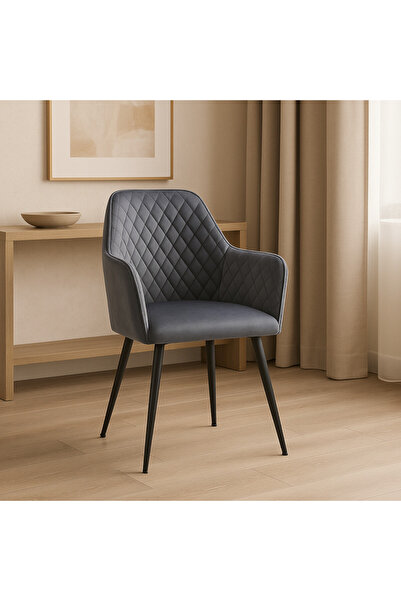 ARTA DOOR Miral Chairs Grey Textile, - Skandinav, HoReCa, Kitchen, Living Room, Office, Bedrooms, Hallways