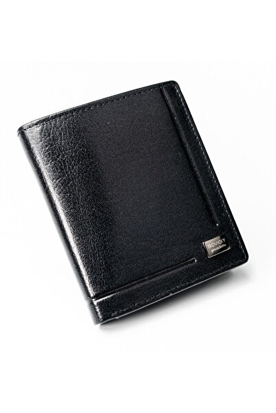 Other Elegant vertical men's wallet without clasp made of leather - Rovicky