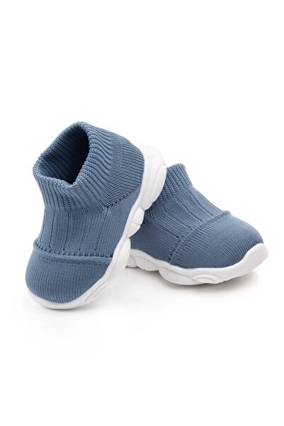 BebeNou Γκρι Μοκασίνια Τύπου Sport MBD2233-2-p32. Μέγεθος 22